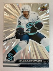 2023-24 Upper Deck Series 2 Outburst Silver #399 Oliver Bjorkstrand